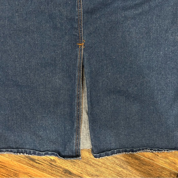 Vintage 80s/90s Jean Nicole High-Waisted Denim Skirt – Size 5 - Picture 4 of 8